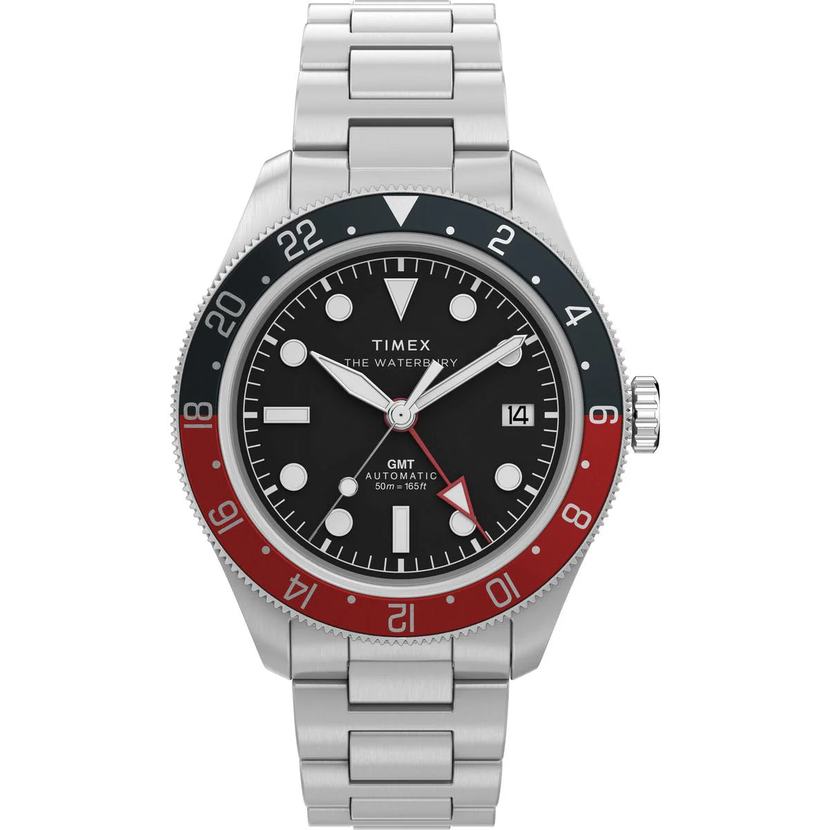 Timex Waterbury Black Dial Mechanical Automatic Men Watch TW2Y60600UJ