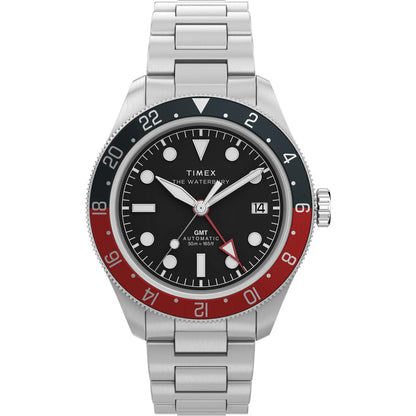 Timex Waterbury Black Dial Mechanical Automatic Men Watch TW2Y60600UJ