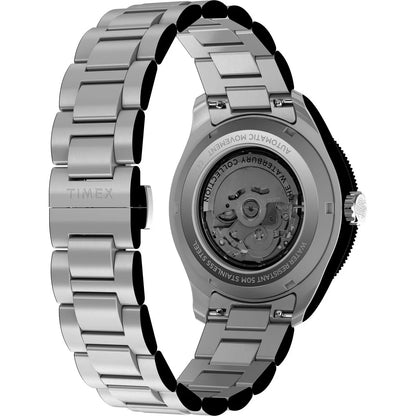 Timex Waterbury Black Dial Mechanical Automatic Men's Watch TW2Y60800UJ