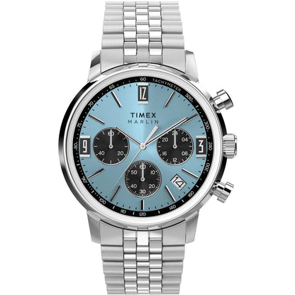 Timex Marlin Round 40mm Blue Dial Analog Men's Watch - TW2Y66500UJ