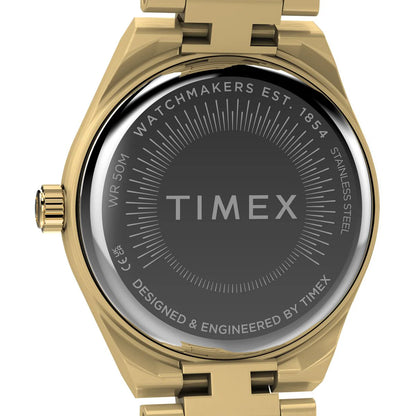 Timex Quartz Gold Dial Analog Stainless Steel Women's Watch TW2Y68300UJ