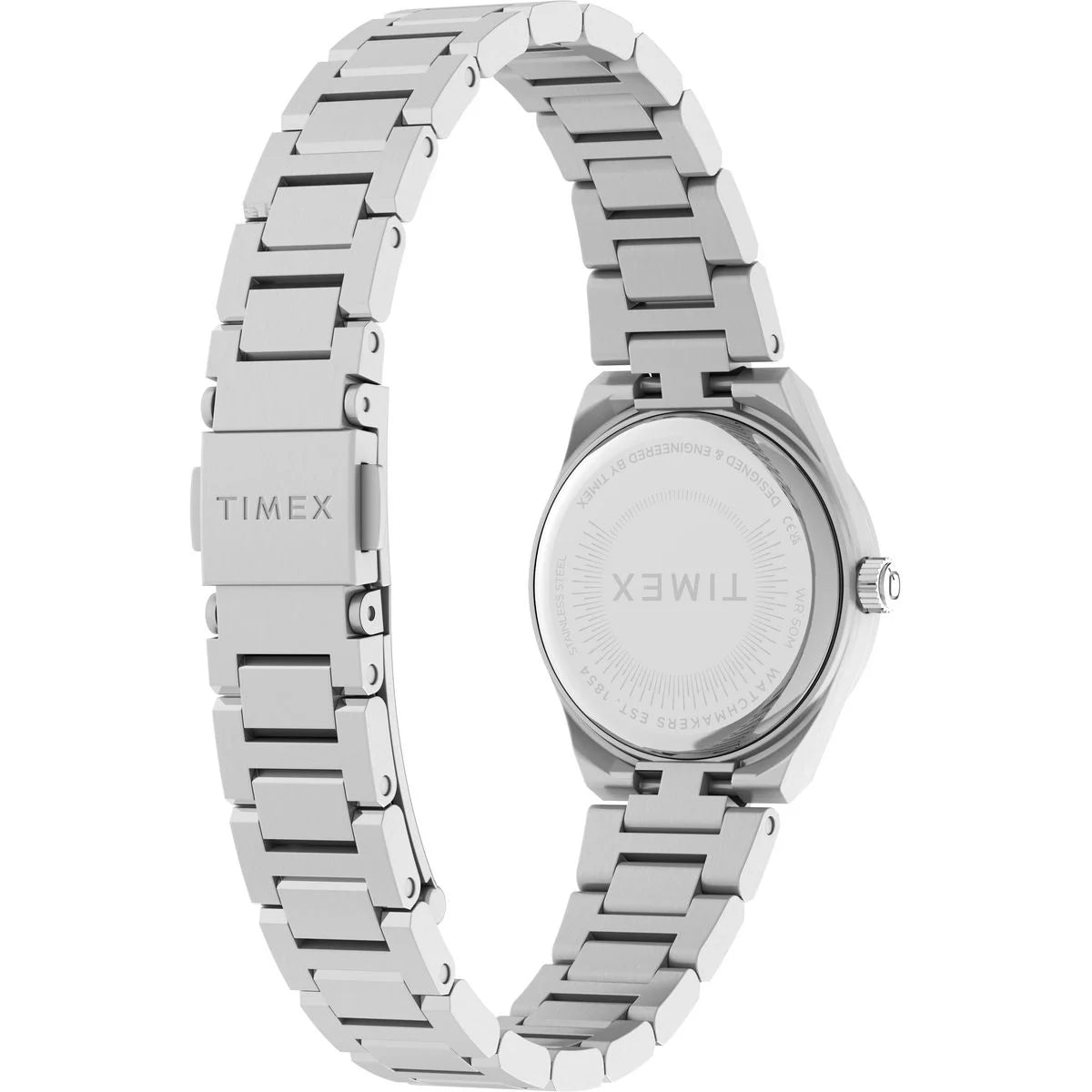 Timex Quartz Silver Dial Analog Stainless Steel Women's Watch TW2Y68500UJ