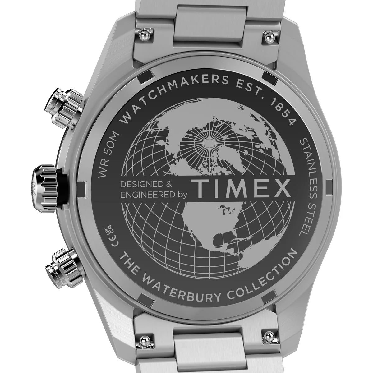 Timex Heritage Blue Dial Analog Chronograph Men's Watch - TW2Y70500UJ