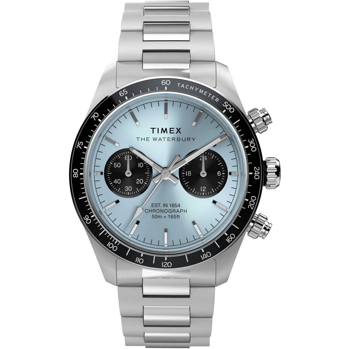 Timex Heritage Blue Dial Analog Chronograph Men's Watch - TW2Y70500UJ