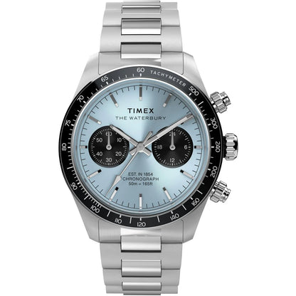 Timex Heritage Blue Dial Analog Chronograph Men's Watch - TW2Y70500UJ