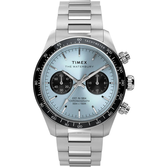Timex Heritage Blue Dial Analog Chronograph Men's Watch - TW2Y70500UJ