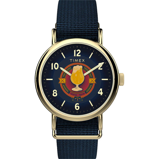Timex X Harry Potter Weekender Butterbeer Watch For Men TW2Y76100X6