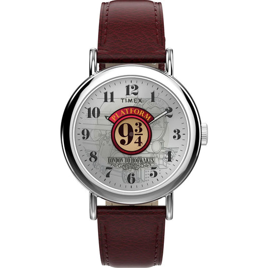 Timex X Harry Potter Weekender Platform 9 3/4 Watch For Men TW2Y76200X6