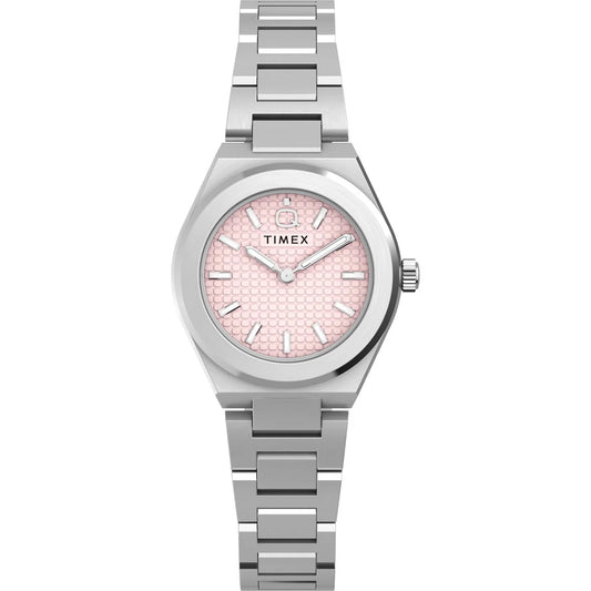 Timex Quartz Pink Dial Analog Stainless Steel Women's Watch TW2Y77400UJ