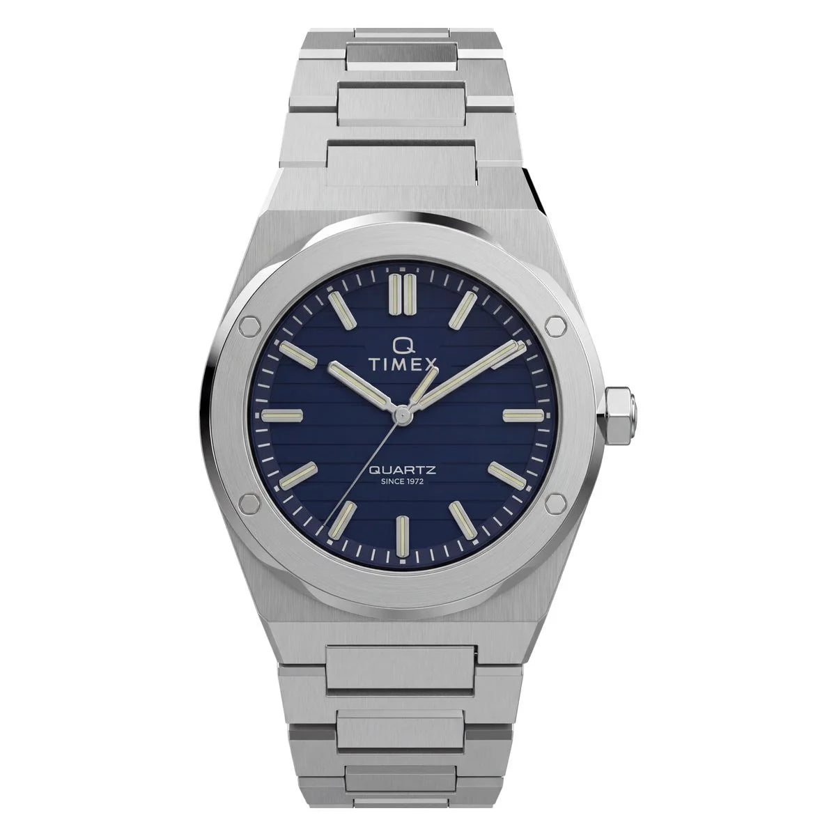 Q Timex Quartz Blue Round Dial Analog Men's Watch TW2Y81400UJ