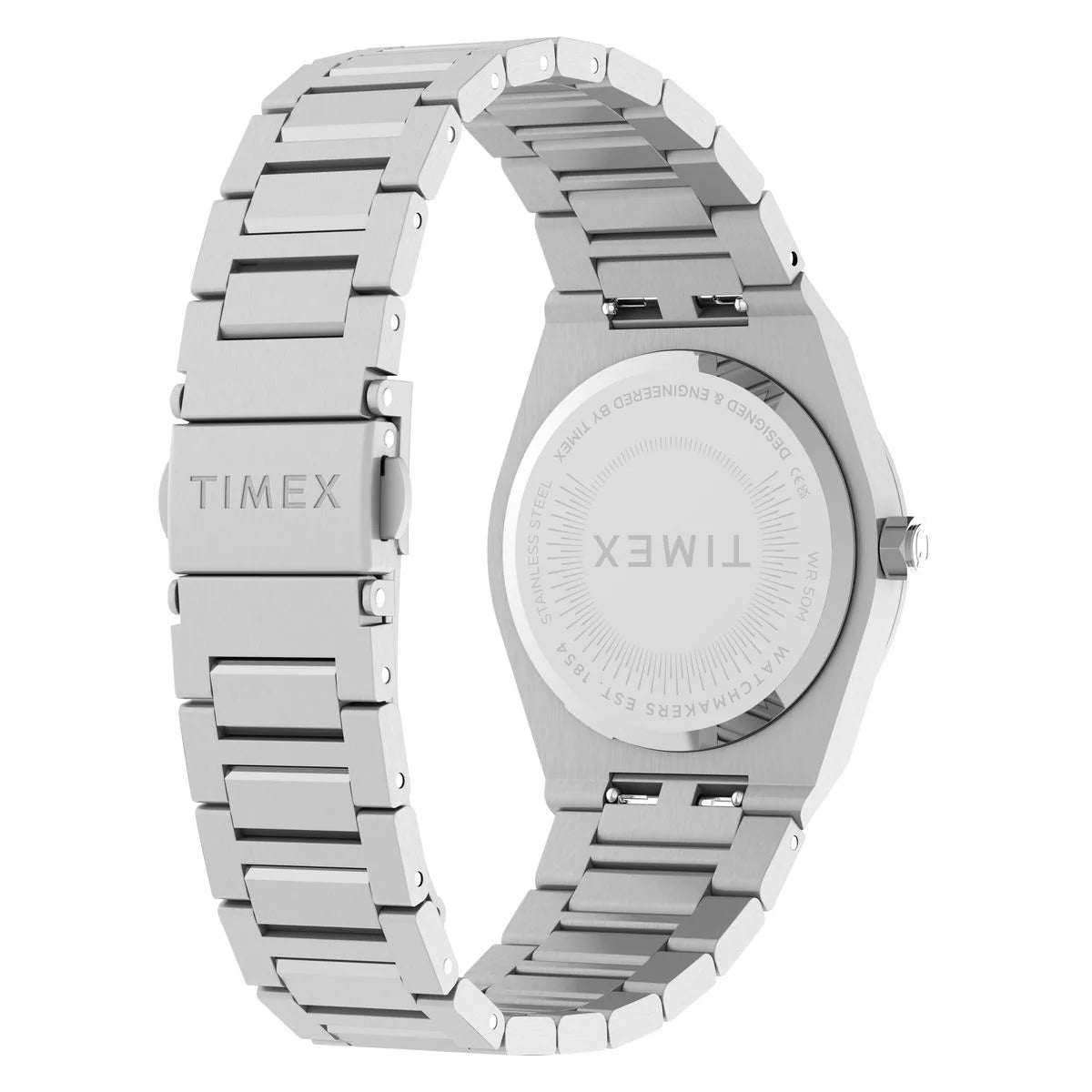 Q Timex Quartz Silver Round Dial Analog Women's Watch TW2Y81800UJ