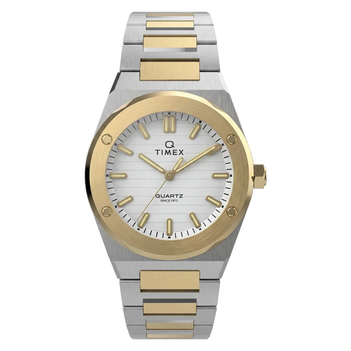 Q Timex Quartz Silver Round Dial Analog Women's Watch - TW2Y81900UJ