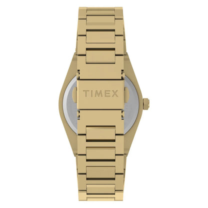 Q Timex Quartz Gold Round Dial Analog Women's Watch - TW2Y82000UJ
