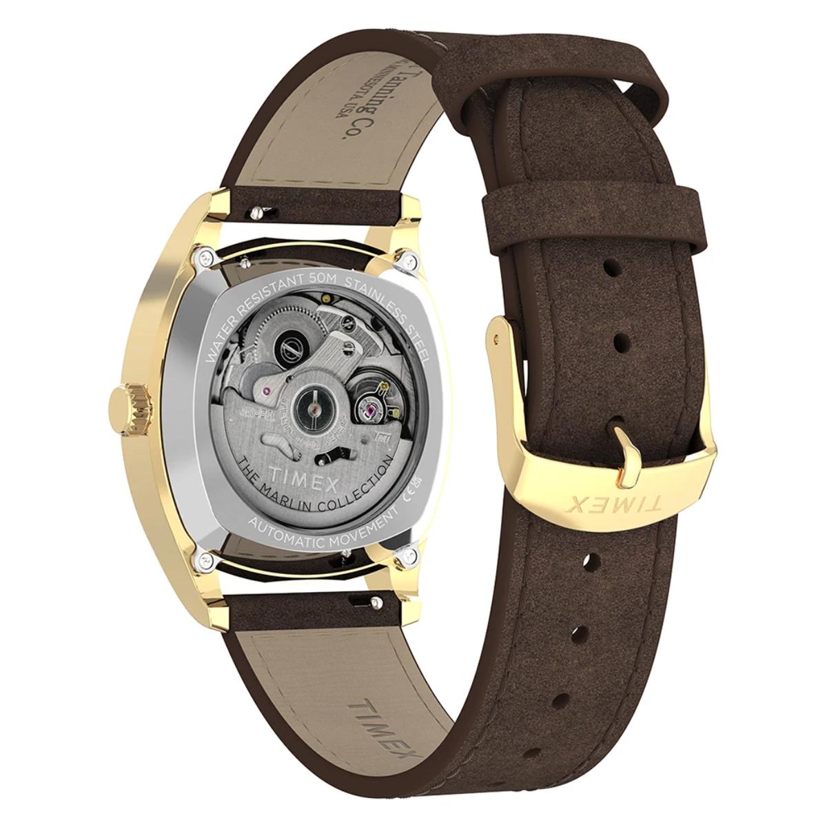 Timex Marlin Chatham Black Dial Analog Automatic Men's Watch TW2Y84500