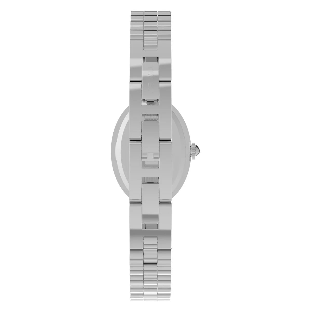 Timex Cavatina Oval White Dial Analog Women's Watch - TW2Y86000UJ