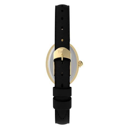 Timex Cavatina Oval Black Dial Analog Women's Watch - TW2Y86300UJ