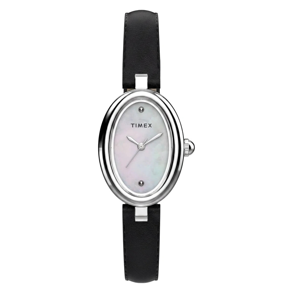 Timex Cavatina Oval White Dial Analog Women's Watch - TW2Y86400UJ