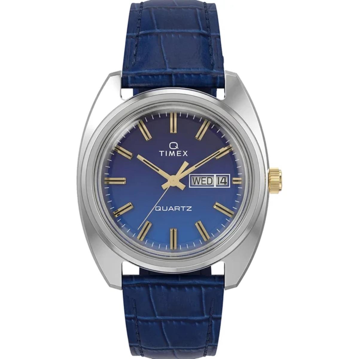 Timex 1976 Day Date Fume Reissue Inspired Analog Men's Watch TW2Y87100UJ