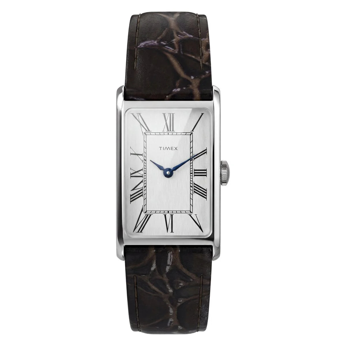 Timex Quartz Rectangle Silver Dial Analog Men's Watch - TW2Y88200UJ