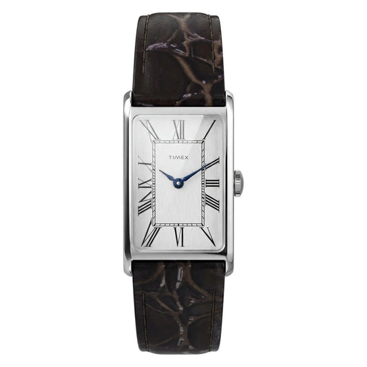 Timex Quartz Rectangle Silver Dial Analog Men's Watch - TW2Y88200UJ