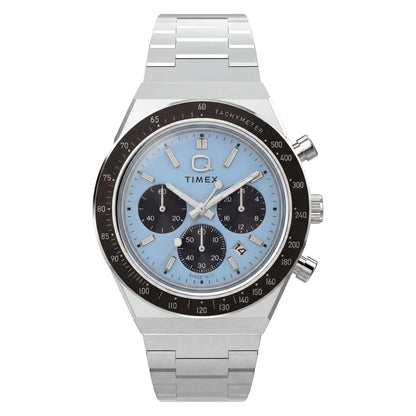 Timex Q Round 40mm Blue Dial Analog Men's Watch - TW2Y88600UJ
