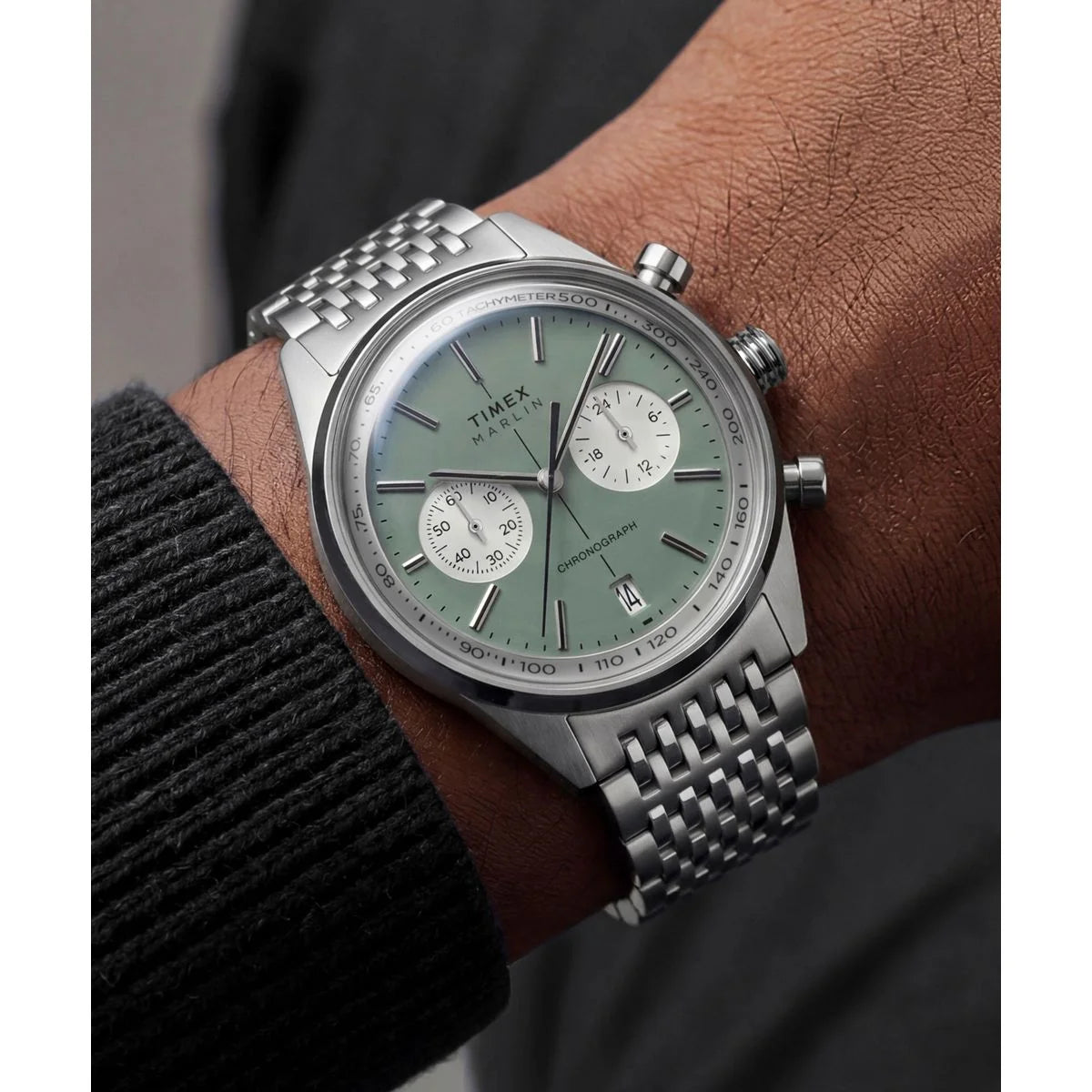 Timex Marlin Green Dial Analog Chronograph Men's Watch TW2Y89800UJ