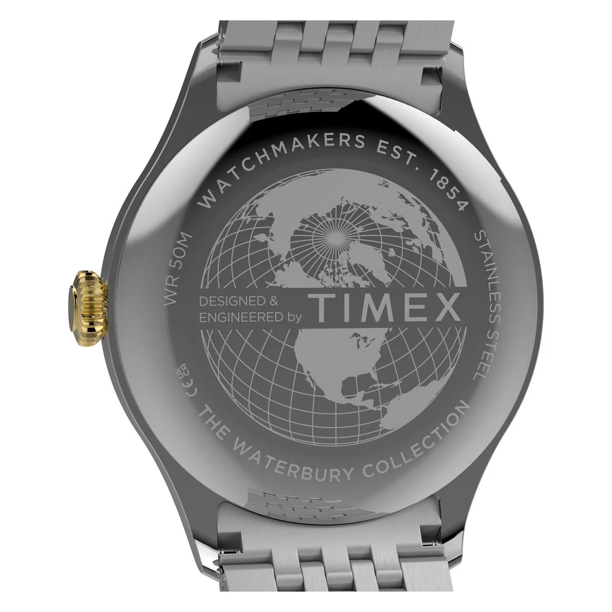 Timex Quartz Waterbury Black Dial Analog Men's Watch - TW2Y91900UJ