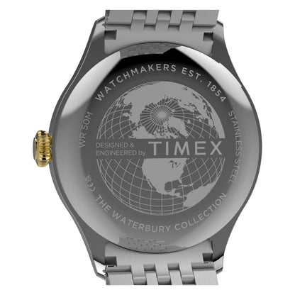 Timex Quartz Waterbury Black Dial Analog Men's Watch - TW2Y91900UJ