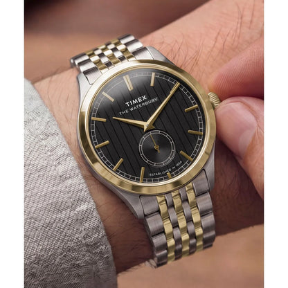 Timex Quartz Waterbury Black Dial Analog Men's Watch - TW2Y91900UJ