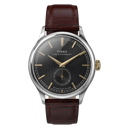 Timex Quartz Waterbury Black Dial Analog Men's Watch - TW2Y92100UJ