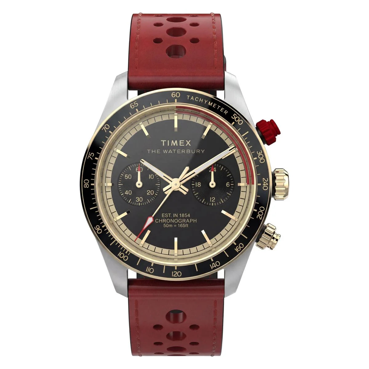 Timex Quartz Waterbury Black Dial Analog Men's Watch - TW2Y93400UJ