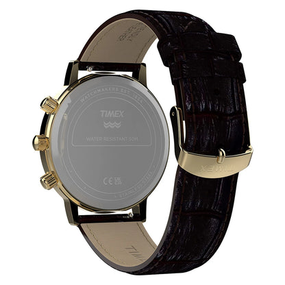 Timex 1990 Moon Phase and Calendar Dial Reissue Men's Watch TW2Y99000UJ