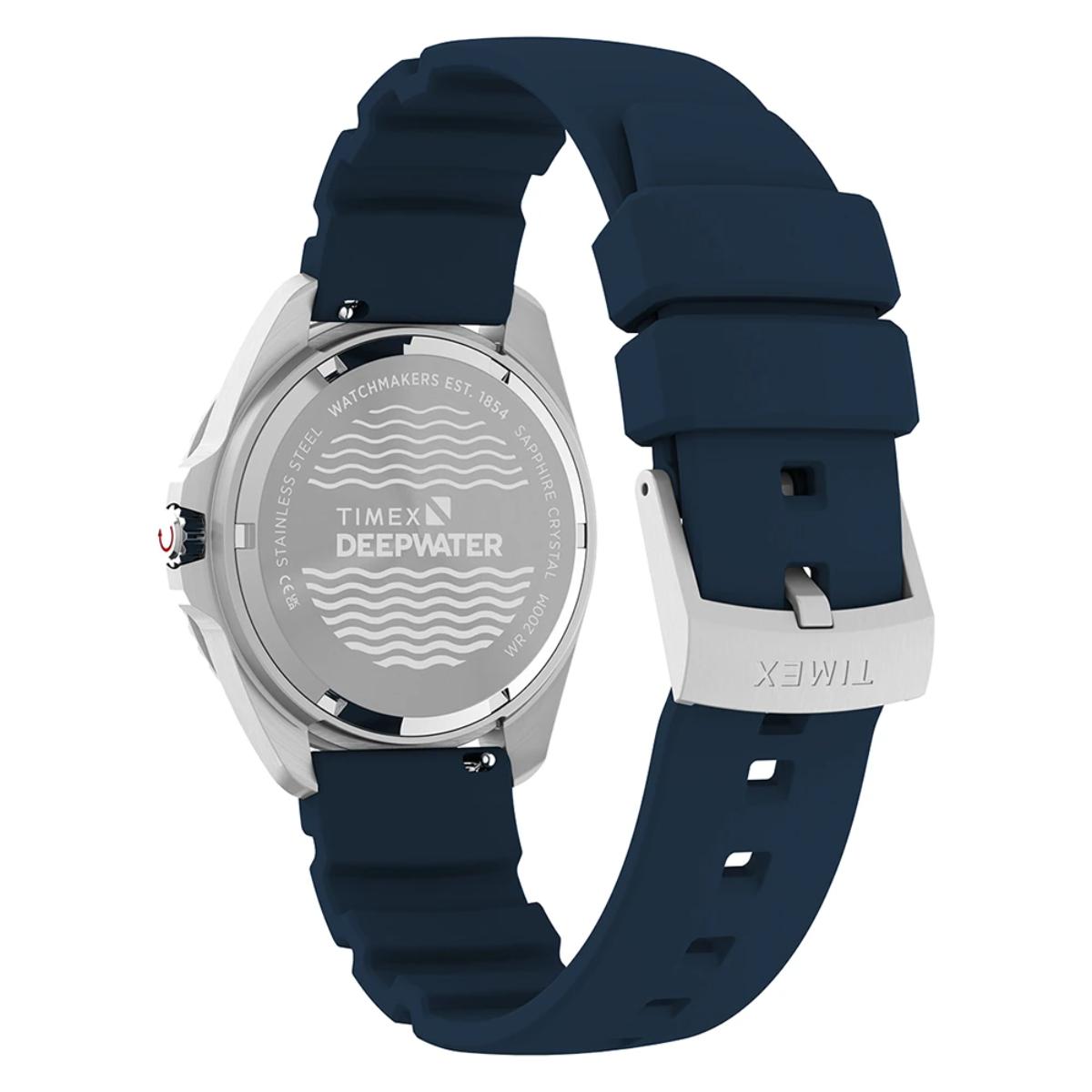 Timex quartz Deep Water Blue Dial Analog Men's Watch TW3A01900