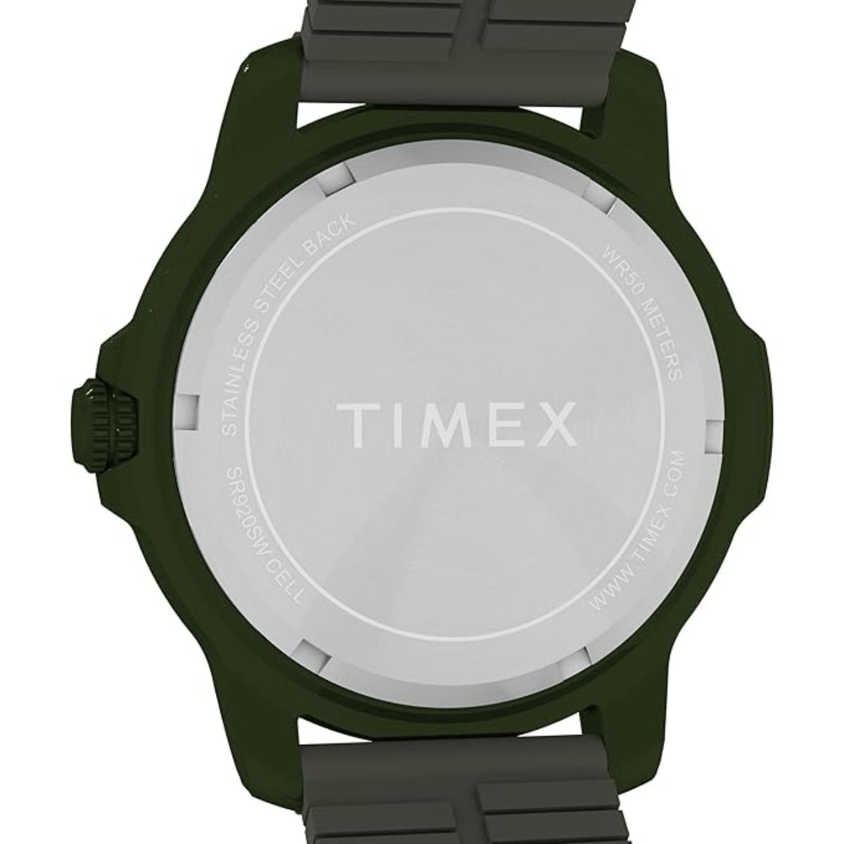 Timex Timberline Green Round Dial Analog Men's Watch - TW4B34700UJ
