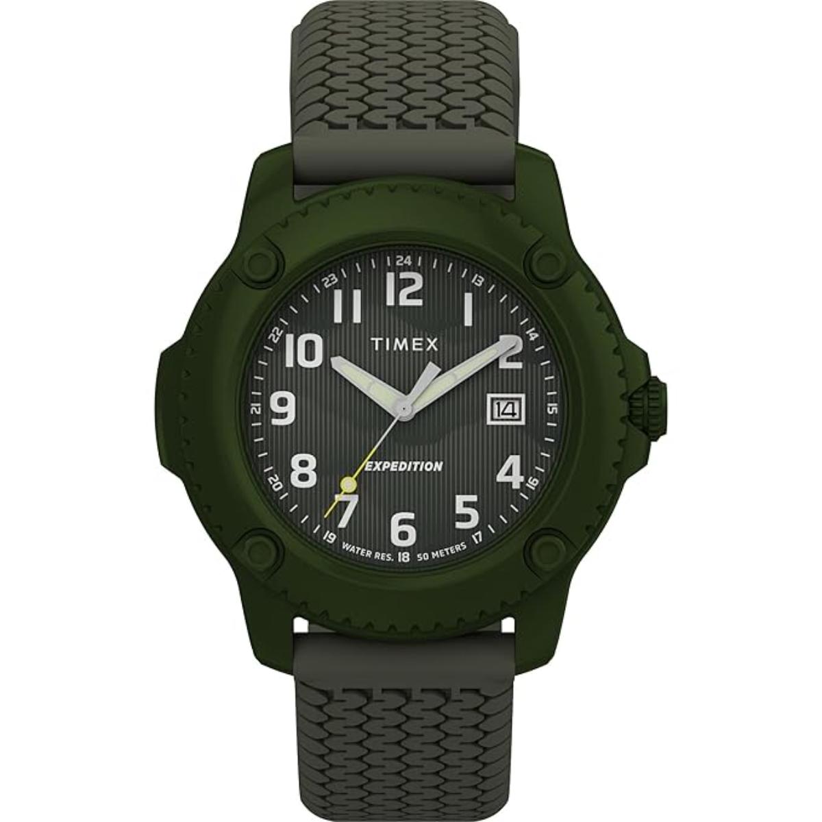 Timex Timberline Green Round Dial Analog Men's Watch - TW4B34700UJ