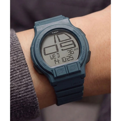 Timex Quartz Grey Round Dial Digital Men's Watch - TW5M73800UJ