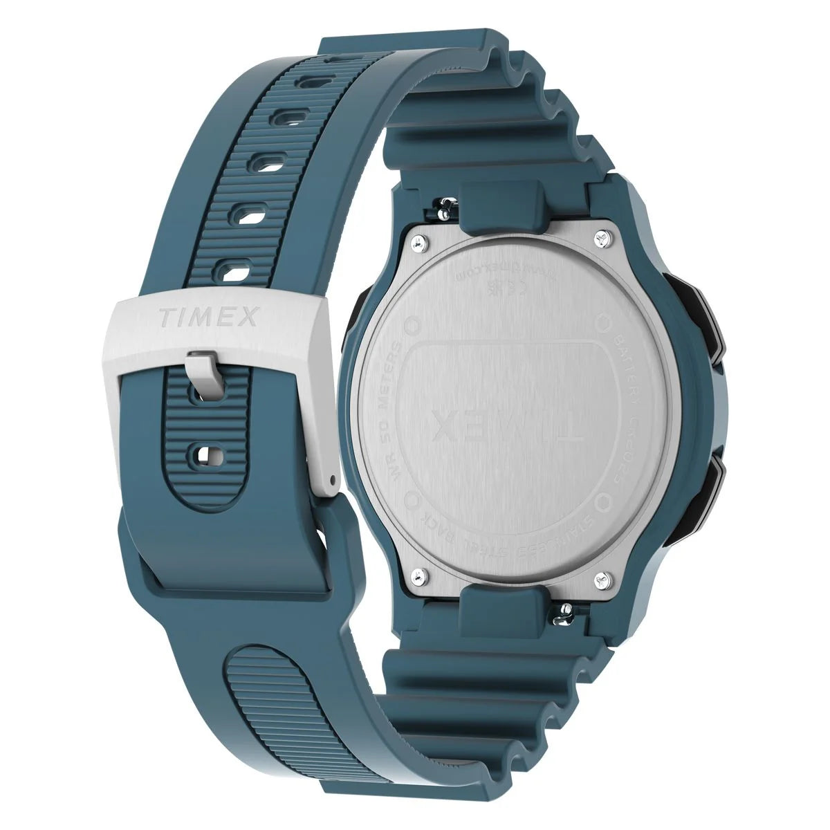 Timex Quartz Grey Round Dial Digital Men's Watch - TW5M73800UJ