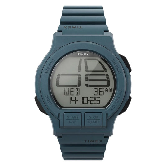 Timex Quartz Grey Round Dial Digital Men's Watch - TW5M73800UJ