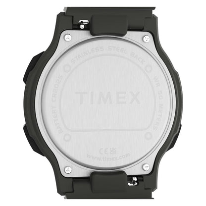 Timex Quartz Black Round Dial Digital Men's Watch - TW5M74000UJ
