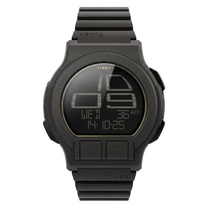 Timex Quartz Black Round Dial Digital Men's Watch - TW5M74000UJ