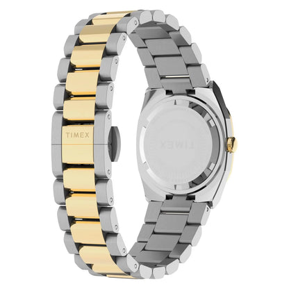 Timex Quartz Square Champagne Dial Analog Women's Watch TW6A00800UJ