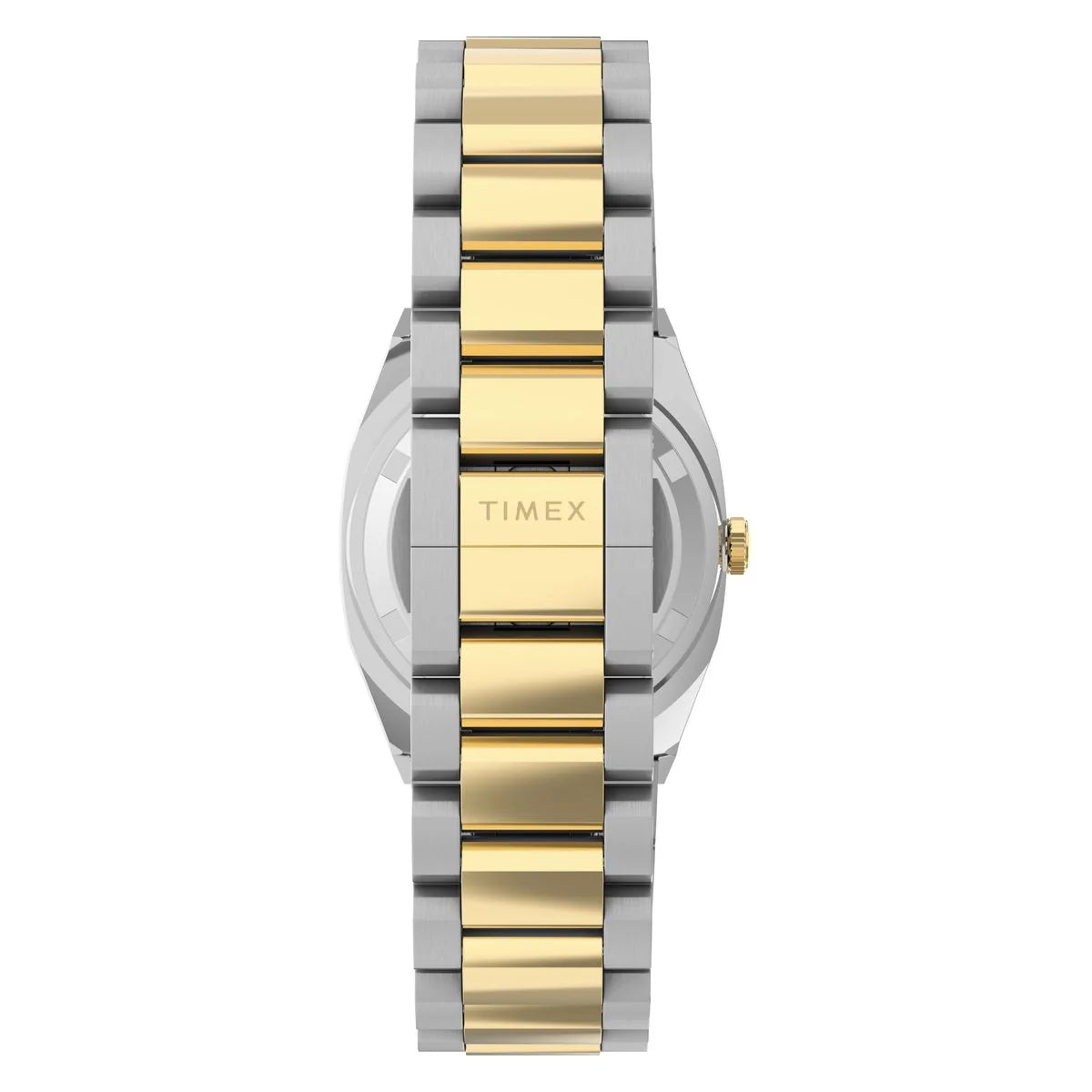 Timex Quartz Square Champagne Dial Analog Women's Watch TW6A00800UJ