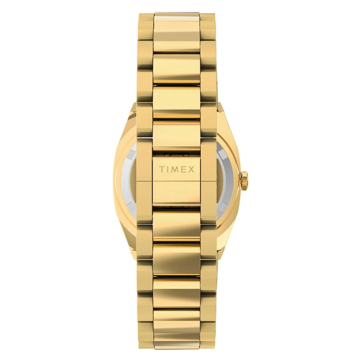 Timex Quartz Square Champagne Dial Analog Women's Watch TW6A00900UJ