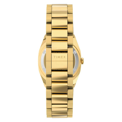 Timex Quartz Square Champagne Dial Analog Women's Watch TW6A00900UJ