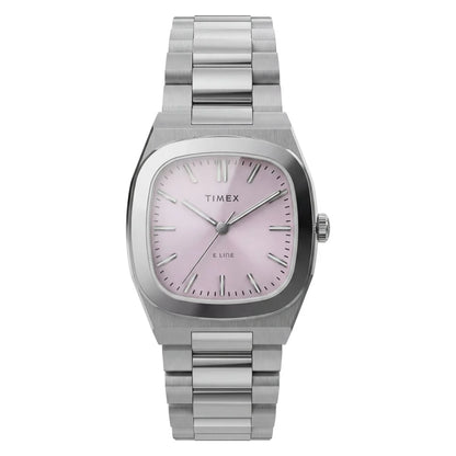 Timex Square E Line Pink Dial Analog Women's Watch TW6A01000UJ