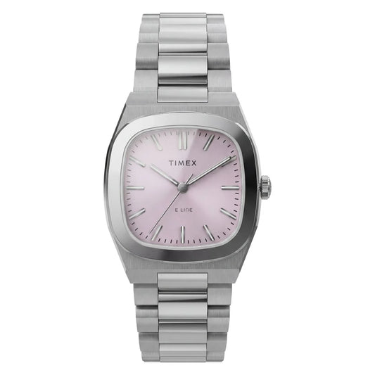 Timex Square E Line Pink Dial Analog Women's Watch TW6A01000UJ