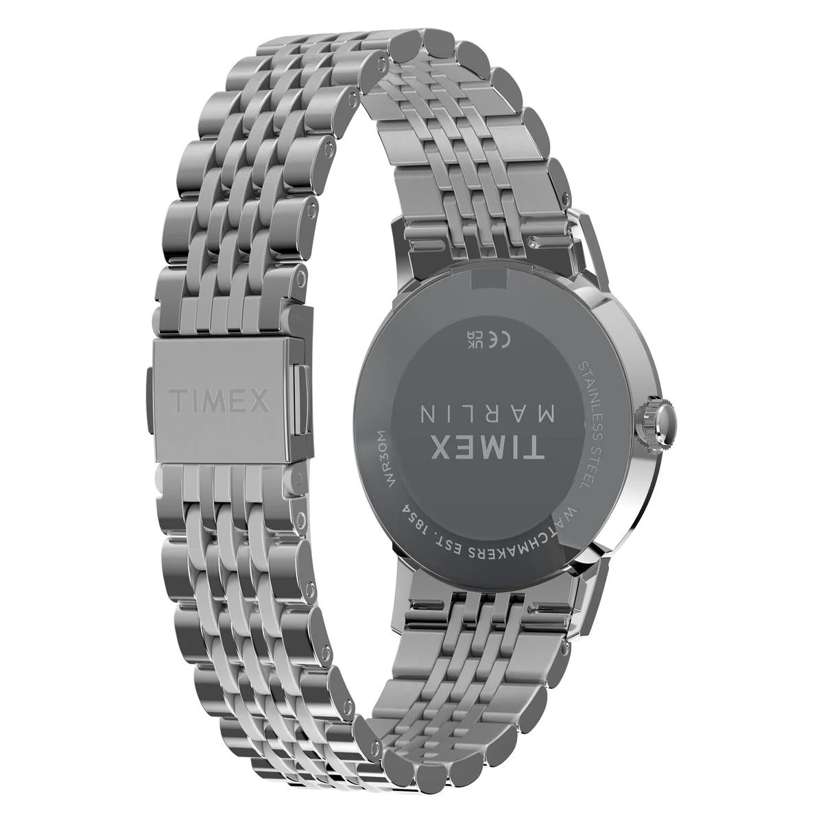 Timex Marlin Round 34mm Black Dial Analog Unisex Watch TW6A04200UJ