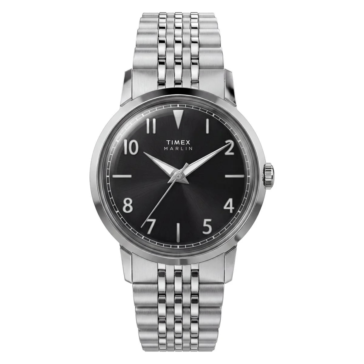 Timex Marlin Round 34mm Black Dial Analog Unisex Watch TW6A04200UJ