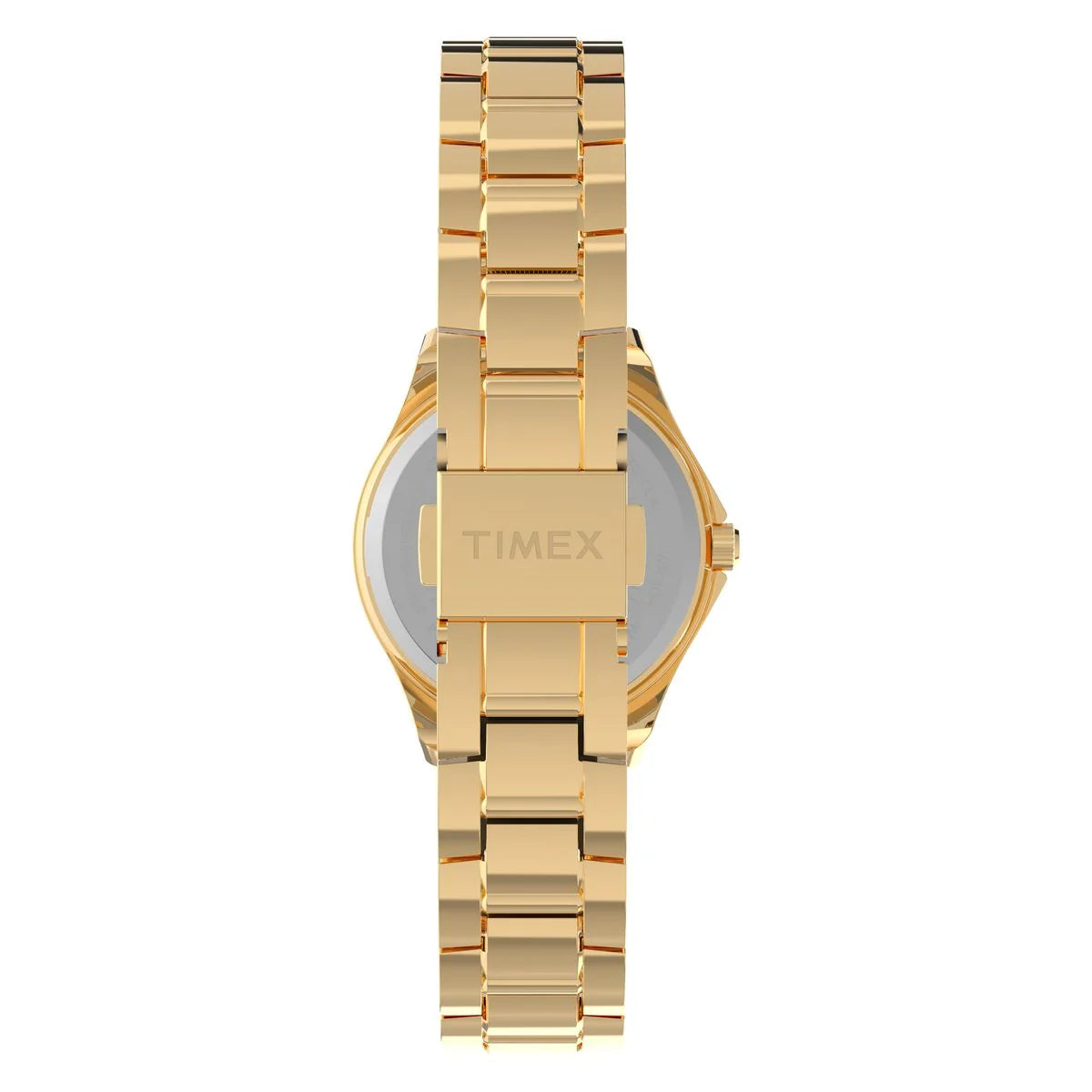 Timex Quartz Gold Round Dial Analog Women's Watch - TW6A04600UJ