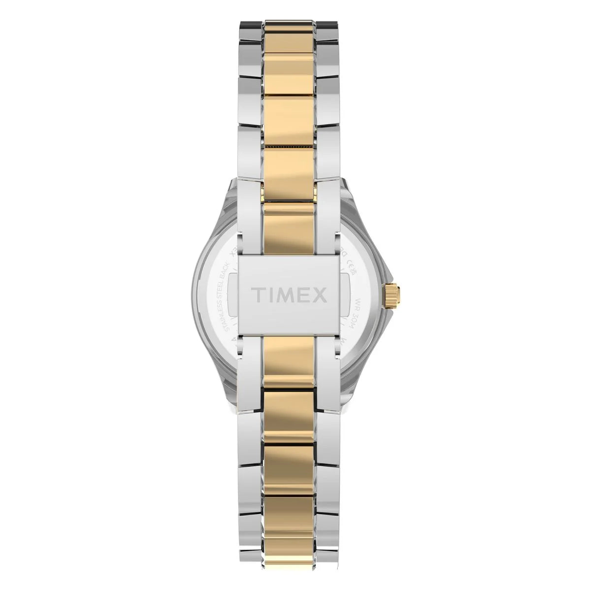 Timex Quartz Silver Round Dial Analog Women's Watch - TW6A04700UJ